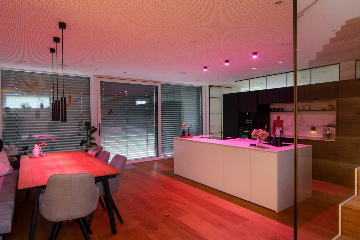 LED Aufbauspot RGBW Tree Anthrazit – Bild 3