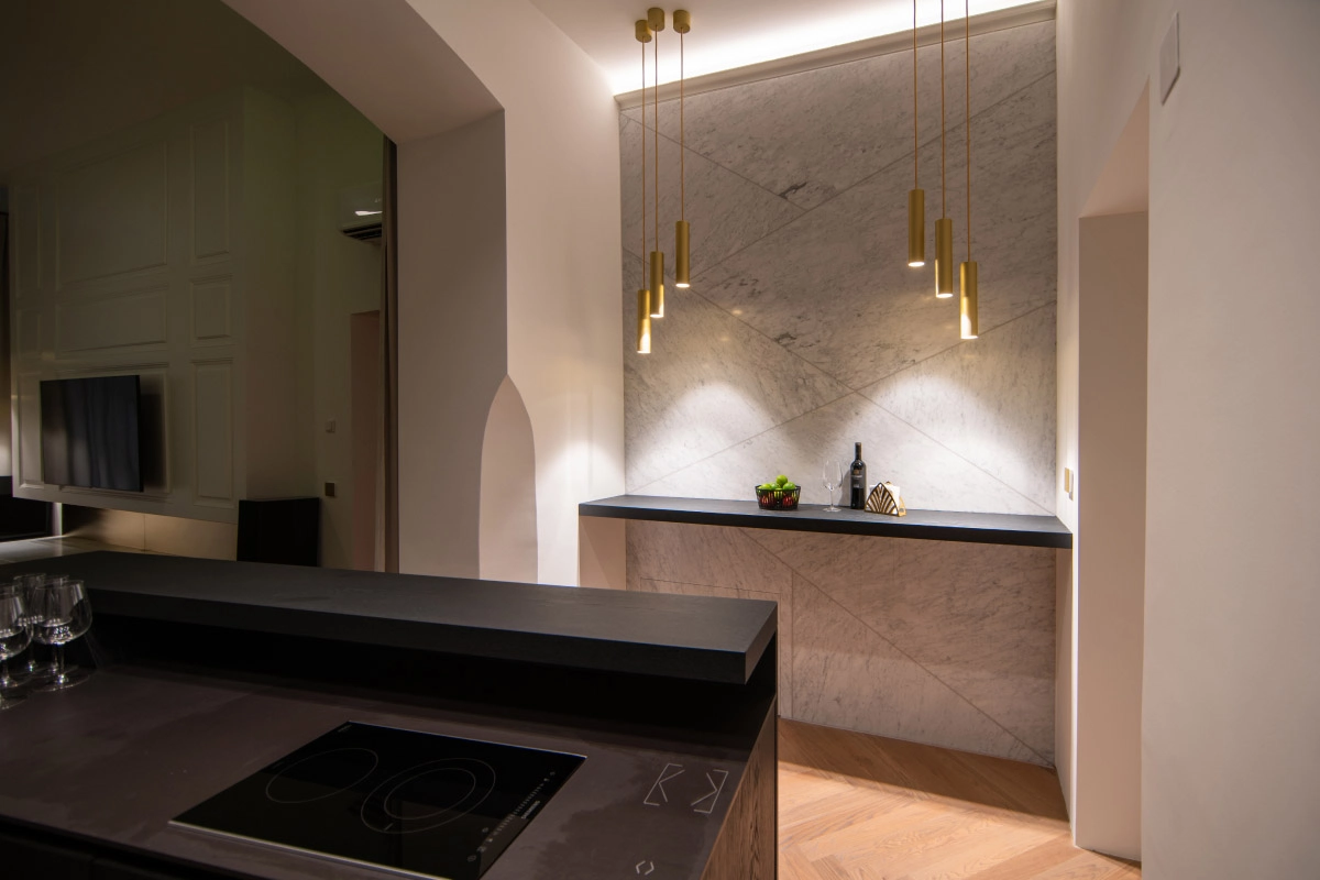 LED Pendulum Slim RGBW Tree Gold – Bild 2