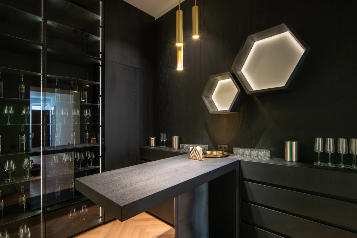 LED Pendulum Slim RGBW Tree Gold – Bild 3