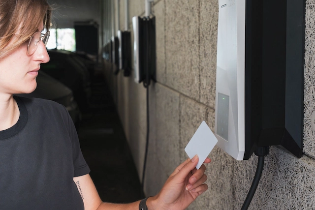 Verschlüsselte NFC Smart Cards Weiß Set - 10 Stück – Bild 4