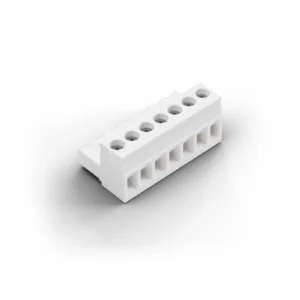 Schraub-Steckklemme weiß 7pol.