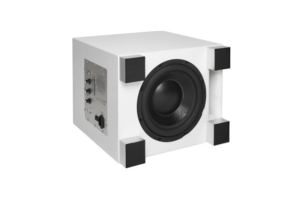QUBE CS10 Active Subwoofer White HG – Bild 3