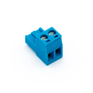 Schraub-Steckklemme Blau 2fach