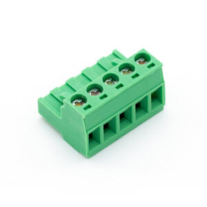 Schraub-Steckklemme Grün 5fach