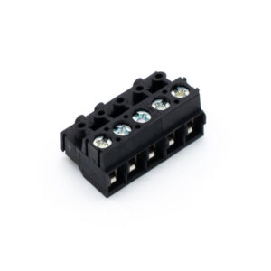 Schraubklemme Top Schwarz 5-fach