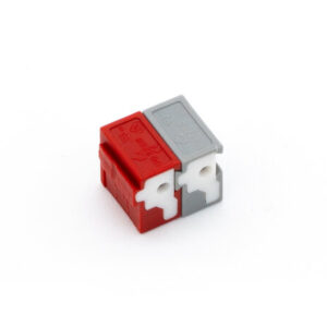 Push-Steckklemme rot/grau (KNX Extension)