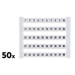 Weidmüller Klemmenmarkierer DEK 1-50 (50 Stk.)