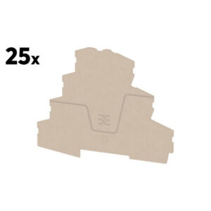 Weidmüller Abschlussplatte AEP MC 2.5 (25 Stk.)