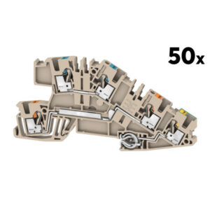 Weidmüller Installations-Reihenklemme AITB 2.5 (50 Stk.)