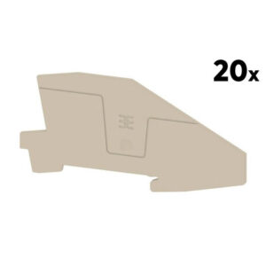 Weidmüller Abschlussplatte AEP ITB (20 Stk.)